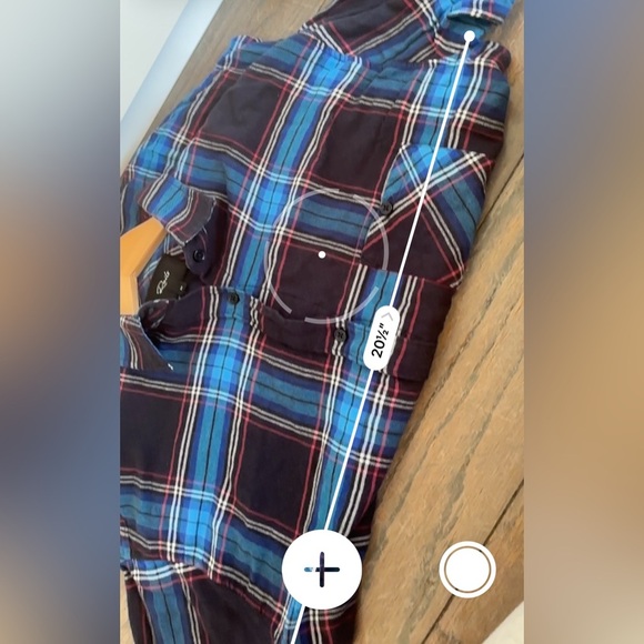 RAILS HUNTER PLAID BUTTOM UP SHIRT SIZE M - Picture 7 of 8